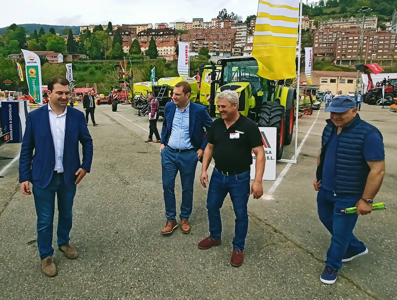 La Feria de Muestras de Tineo expone su maquinaria