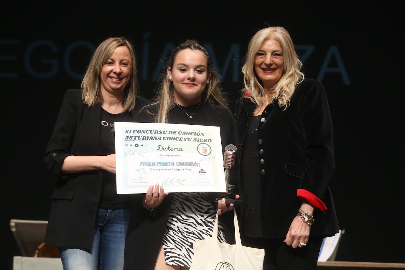 Entrega de premios del Concurso de la Canción Asturiana