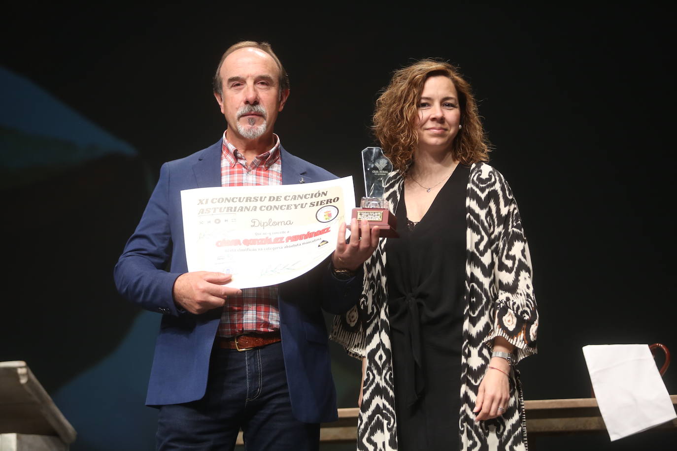 Entrega de premios del Concurso de la Canción Asturiana