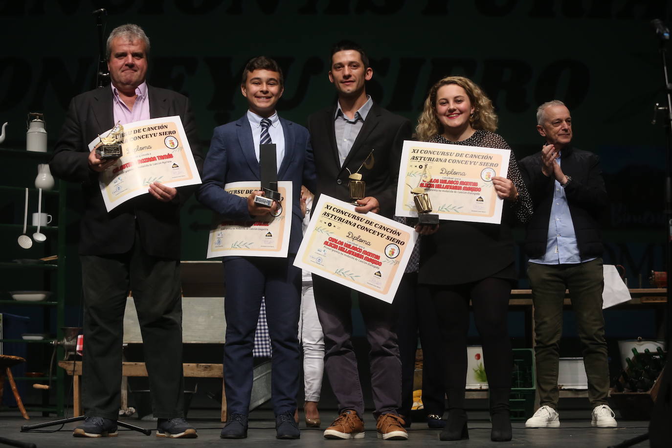 Entrega de premios del Concurso de la Canción Asturiana