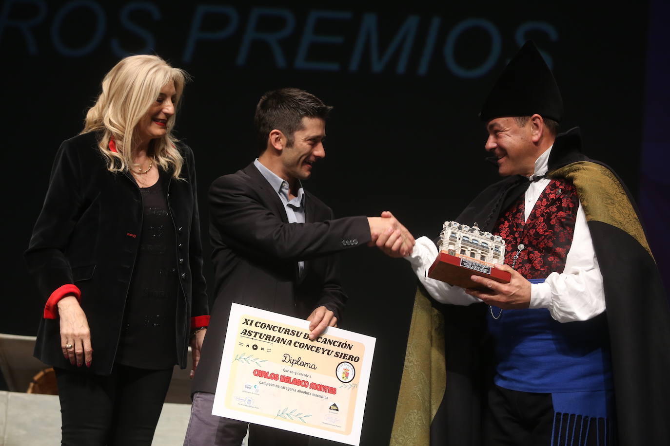 Entrega de premios del Concurso de la Canción Asturiana