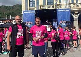 Adrián Pumares, en Laviana.