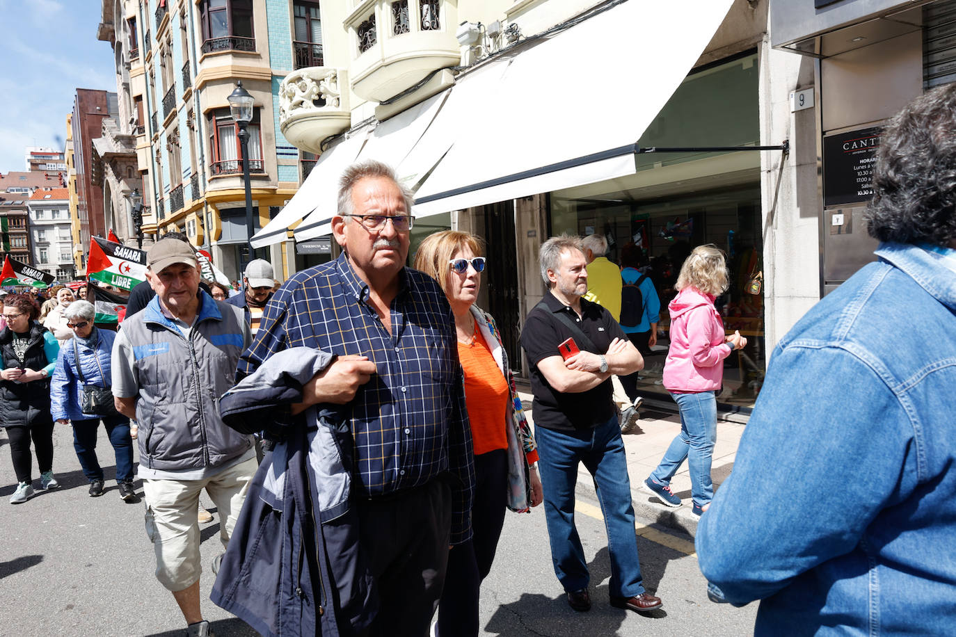 Clamor en Gijón por «trabajo digno, derechos y subida salarial»