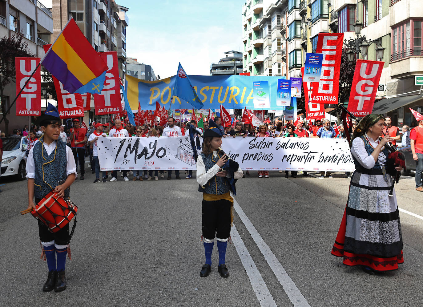 Un Primero de Mayo para exigir el reparto de la riqueza