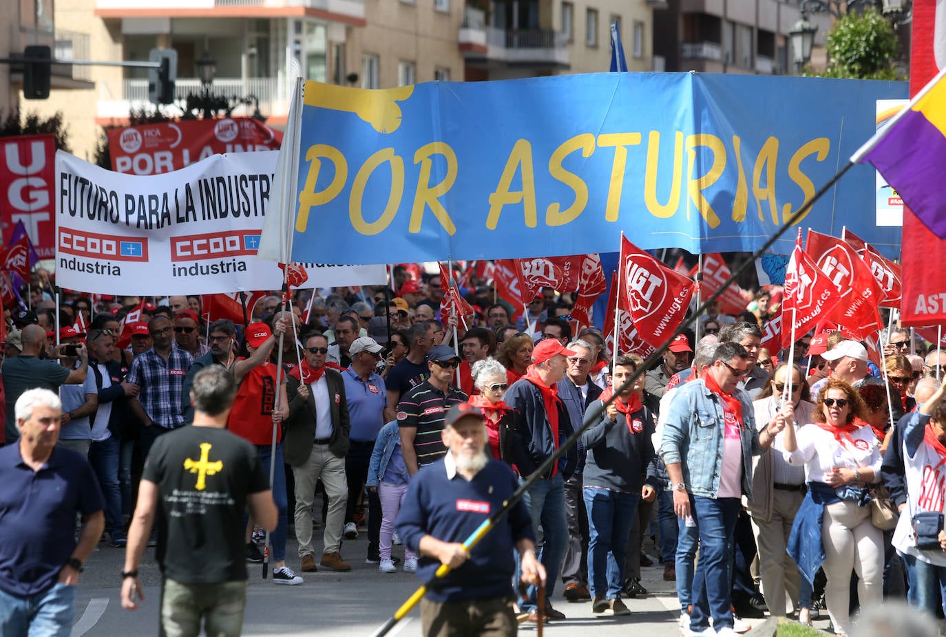 Un Primero de Mayo para exigir el reparto de la riqueza