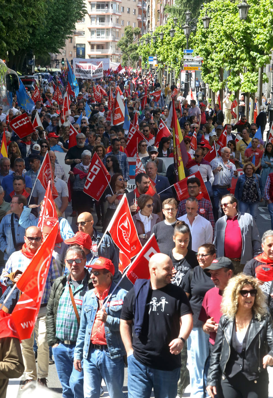 Un Primero de Mayo para exigir el reparto de la riqueza