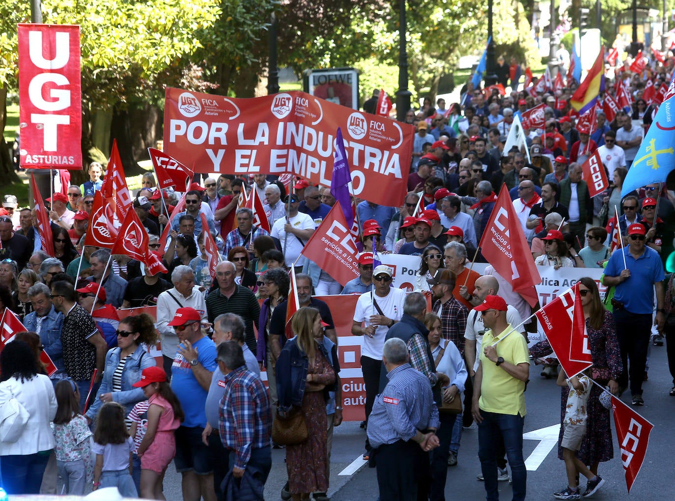 Un Primero de Mayo para exigir el reparto de la riqueza