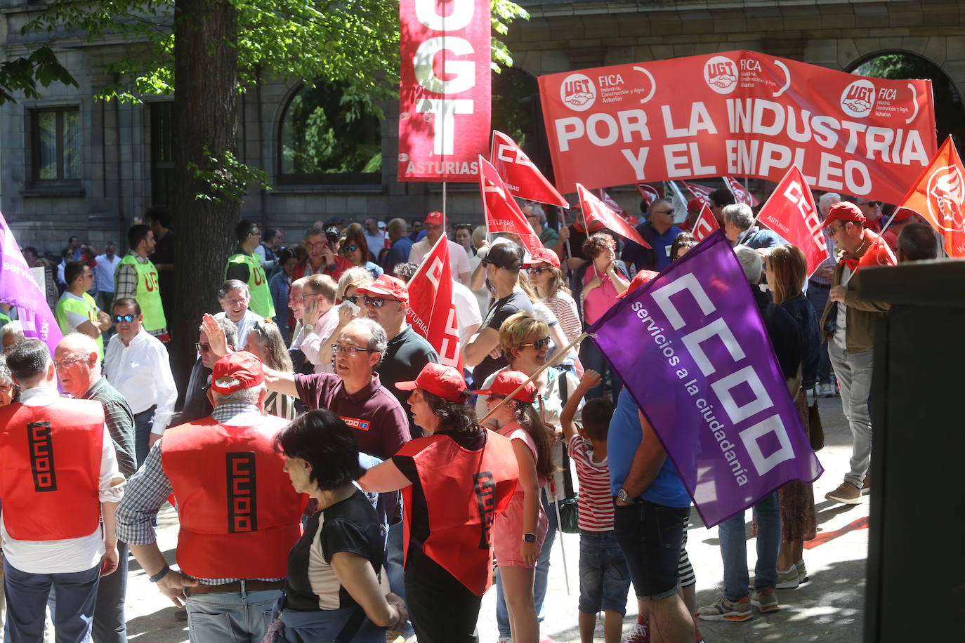 Un Primero de Mayo para exigir el reparto de la riqueza