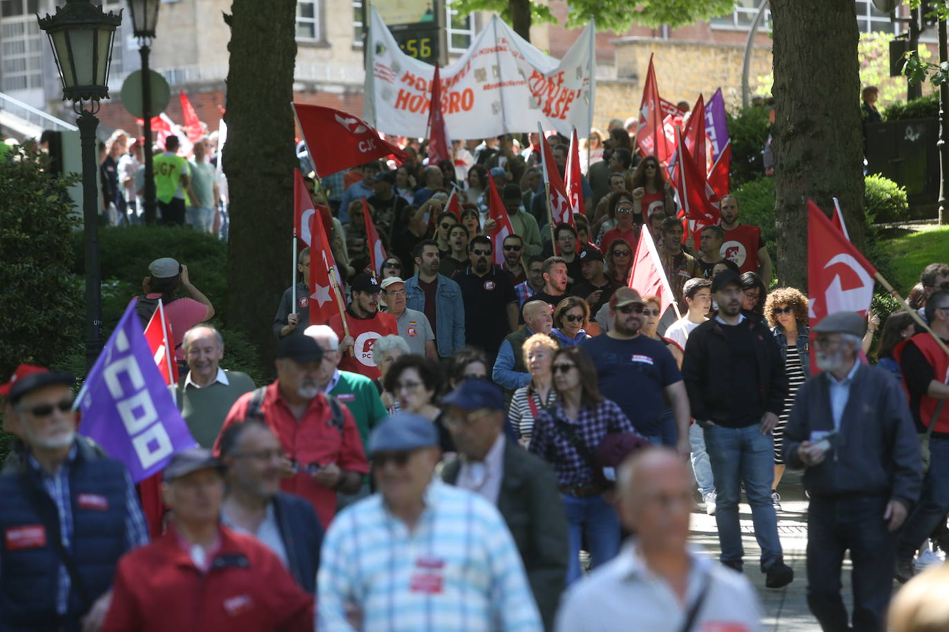 Un Primero de Mayo para exigir el reparto de la riqueza