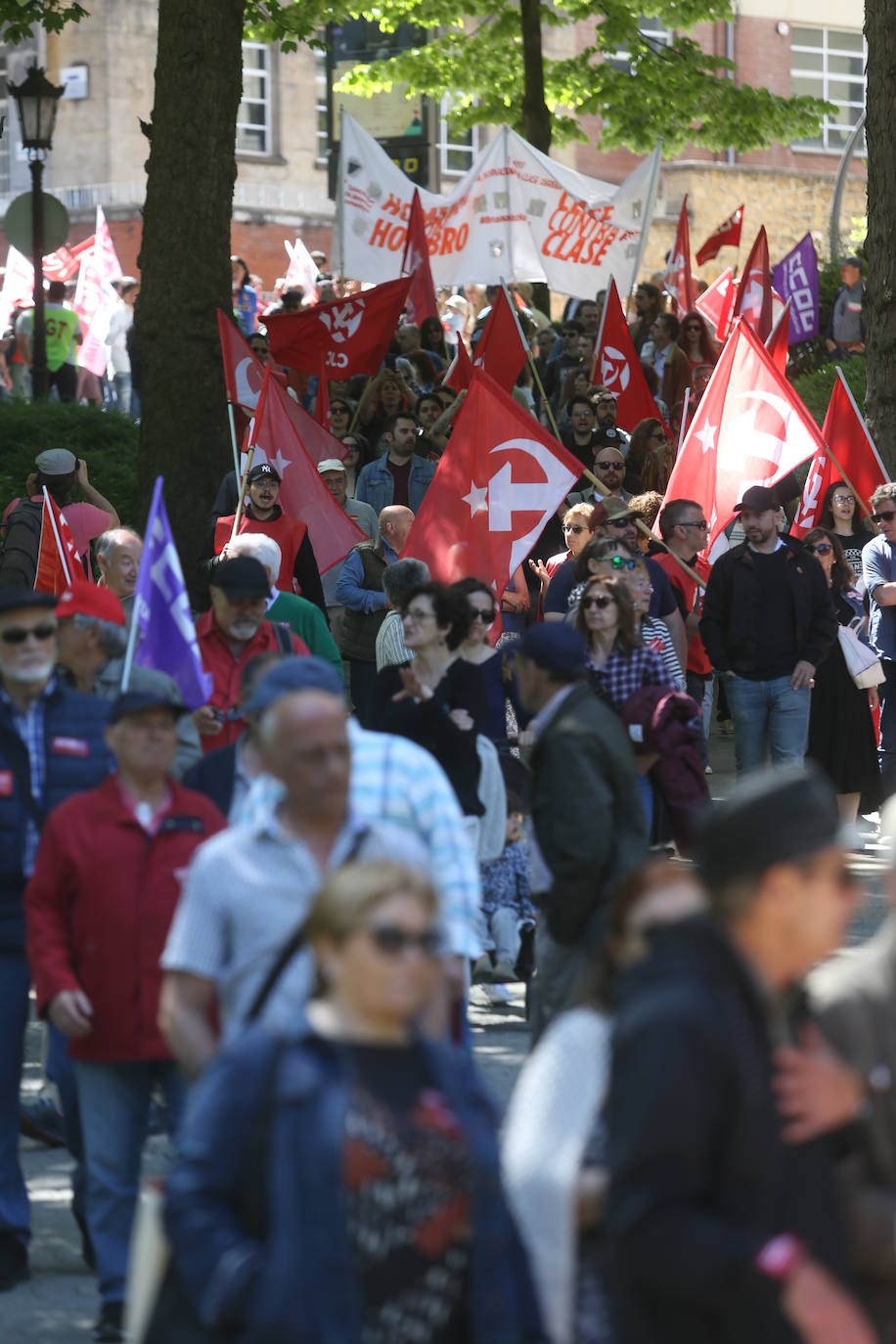 Un Primero de Mayo para exigir el reparto de la riqueza
