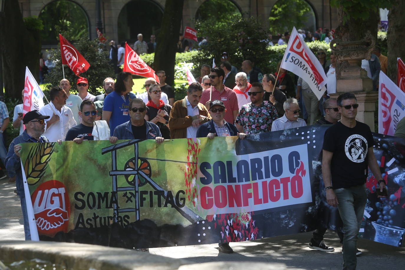 Un Primero de Mayo para exigir el reparto de la riqueza