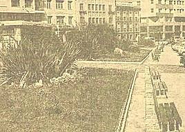 Una de las zonas verdes de Gijón.