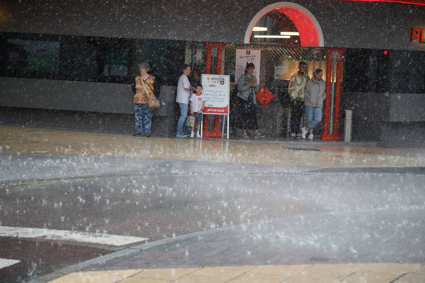 Asturias, del calor a la lluvia