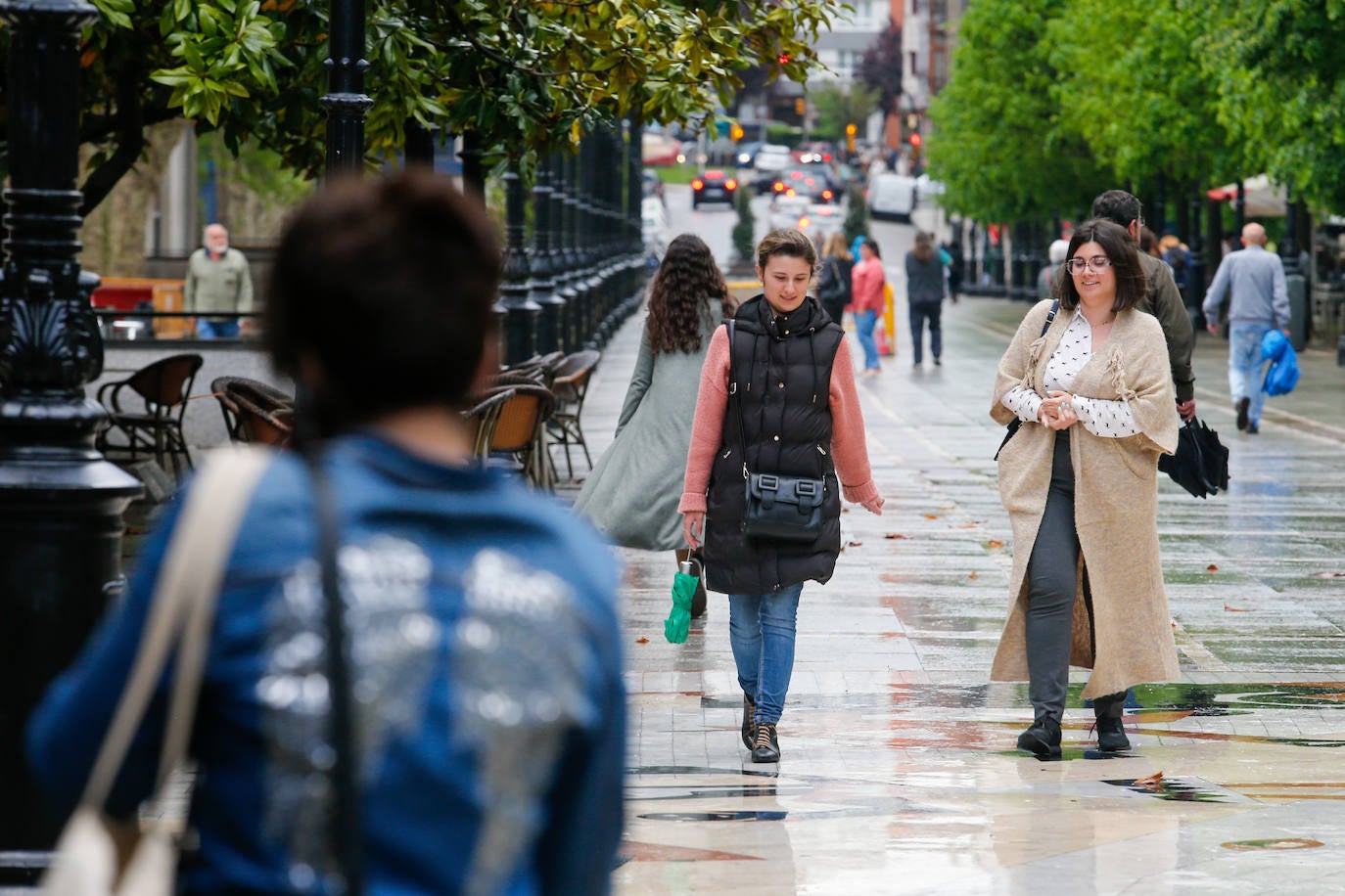 Asturias, del calor a la lluvia