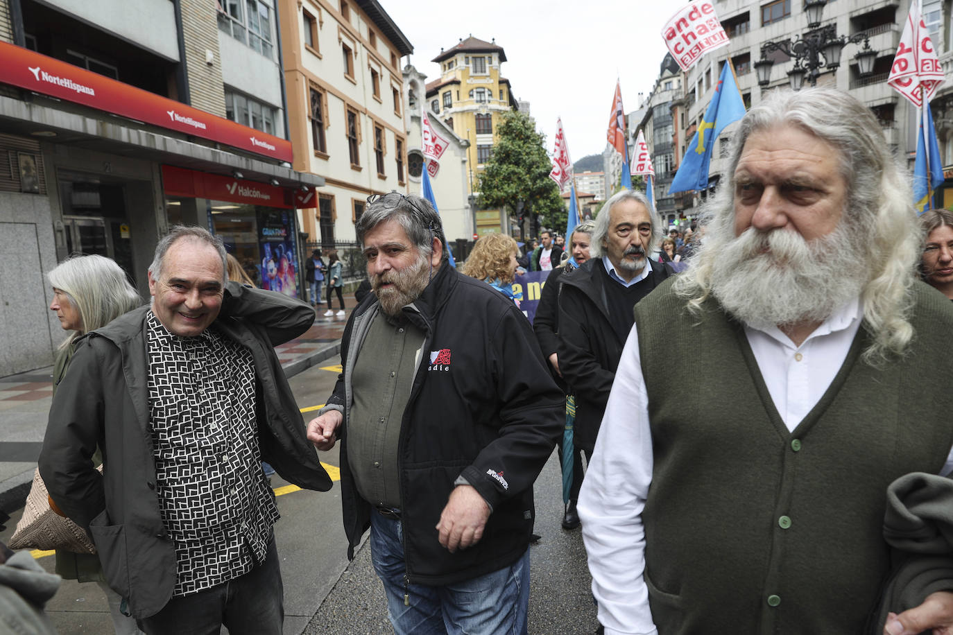 Multitudinaria manifestación en Oviedo por la &#039;oficialidá&#039; del asturiano