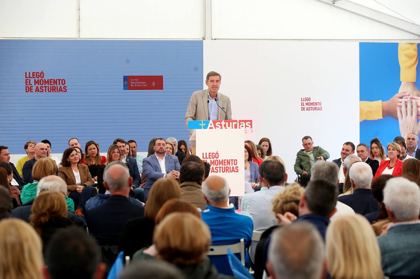El PSOE presenta a sus candidatos para las elecciones
