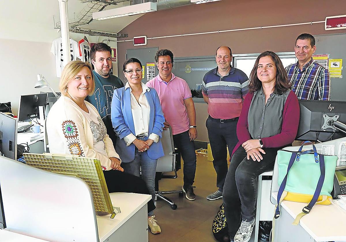 Sara Rodríguez, Francisco Jesús Lozano, María Félix de la Corte, Julio César Hevia, Alfonso Dou, Irene Siesto y Jaime Fernández.