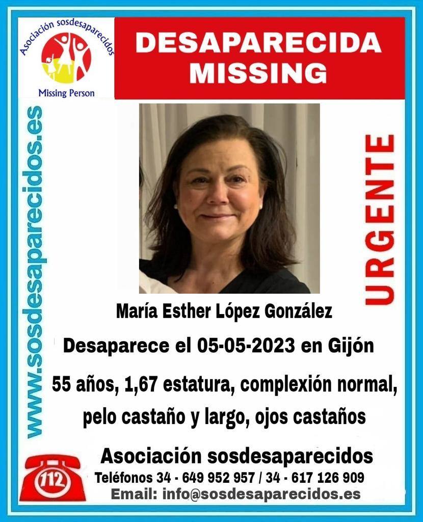 Buscan a una vecina de Gijón de 55 años que falta de su domicilio desde el viernes