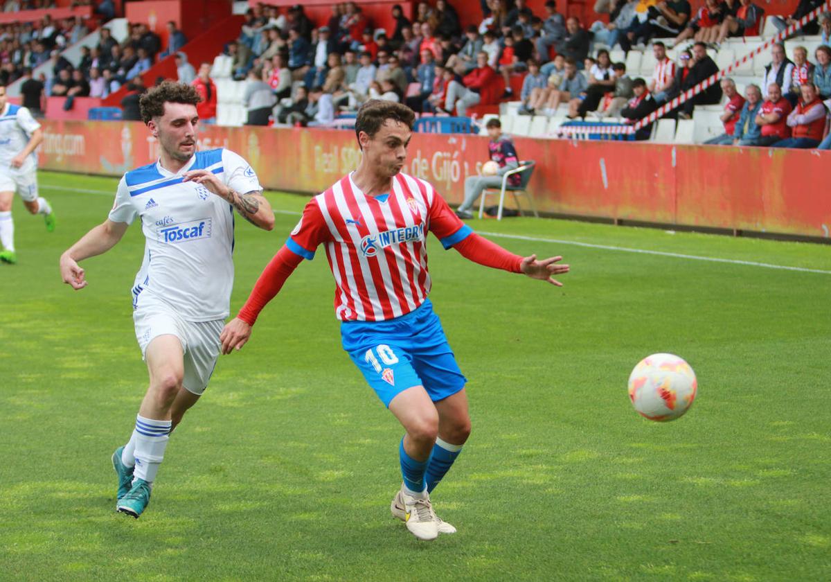 El Sporting B pierde en la prórroga y dice adiós a Segunda RFEF