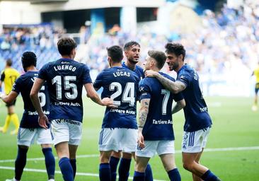 El Oviedo llega lanzado al derbi