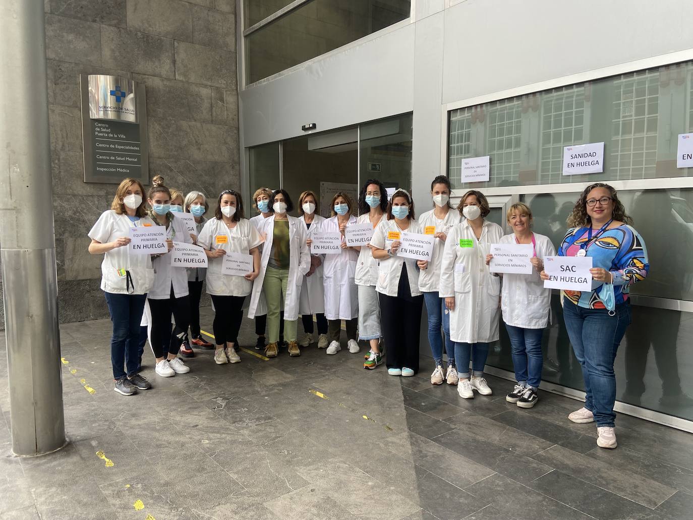 Huelga en la atención primaria asturiana