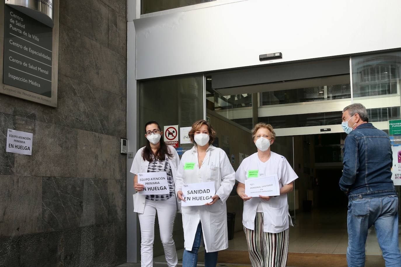 Huelga en la atención primaria asturiana