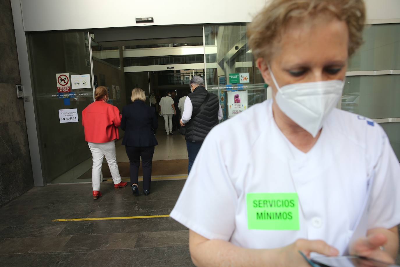 Huelga en la atención primaria asturiana