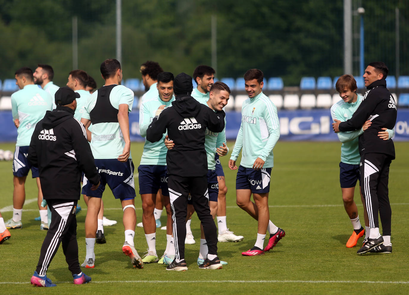 Entrenamiento del Real Oviedo (11/05/2023)