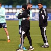 Borja Bastón se ve listo para el derbi y aplaude la continuidad de Cervera