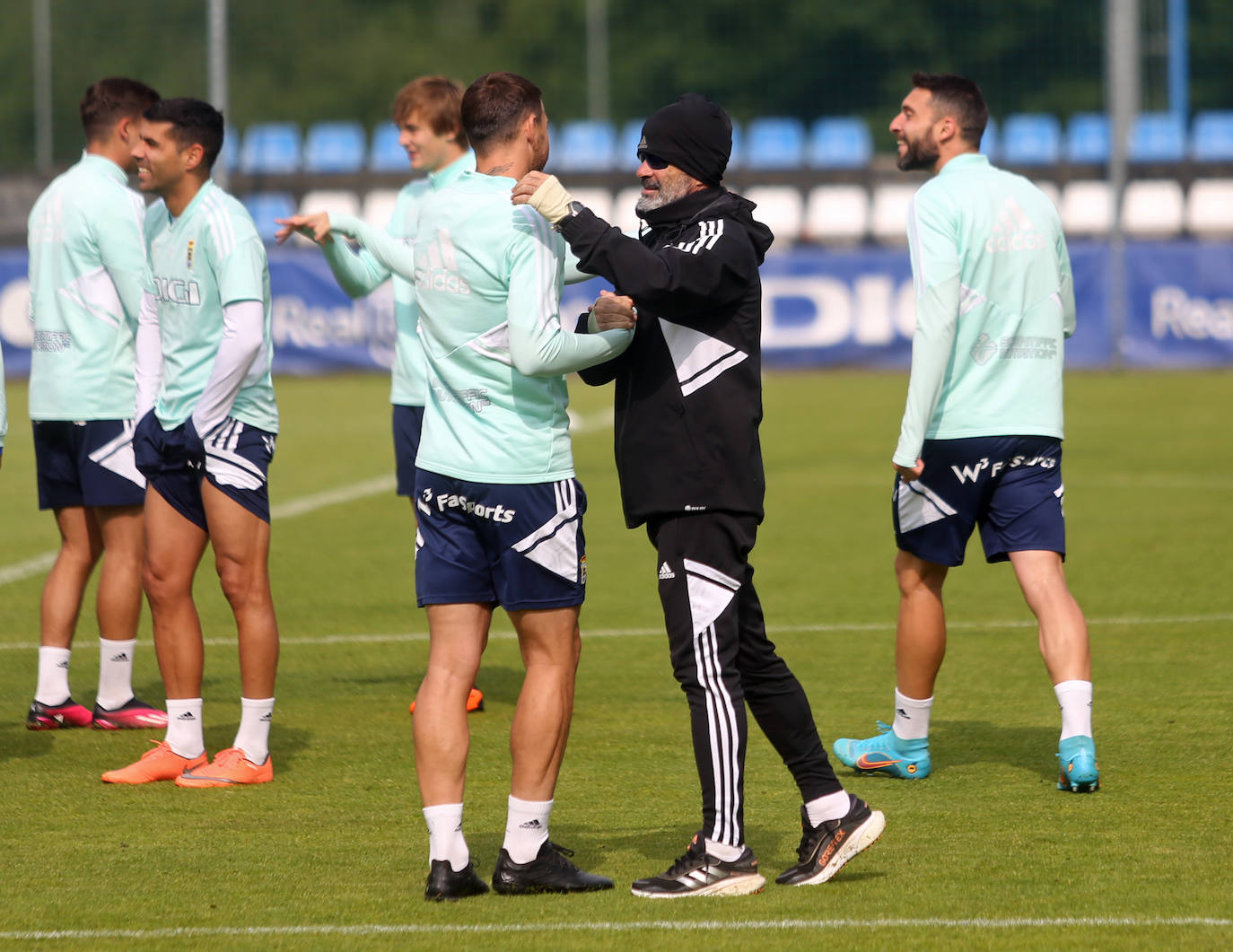 Entrenamiento del Real Oviedo (11/05/2023)