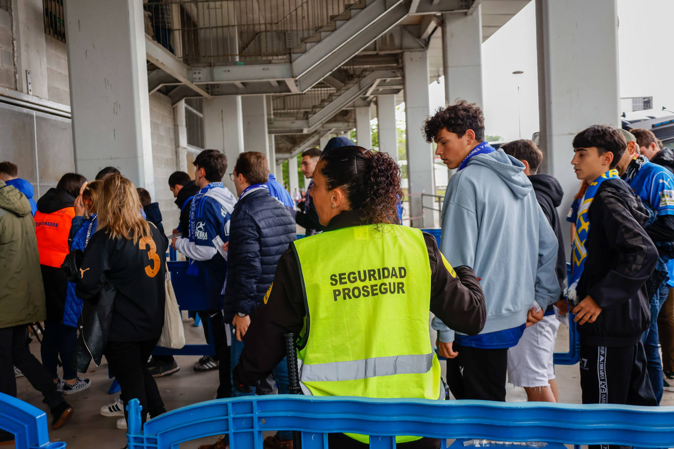 Todas las imágenes del ambiente previo al partido