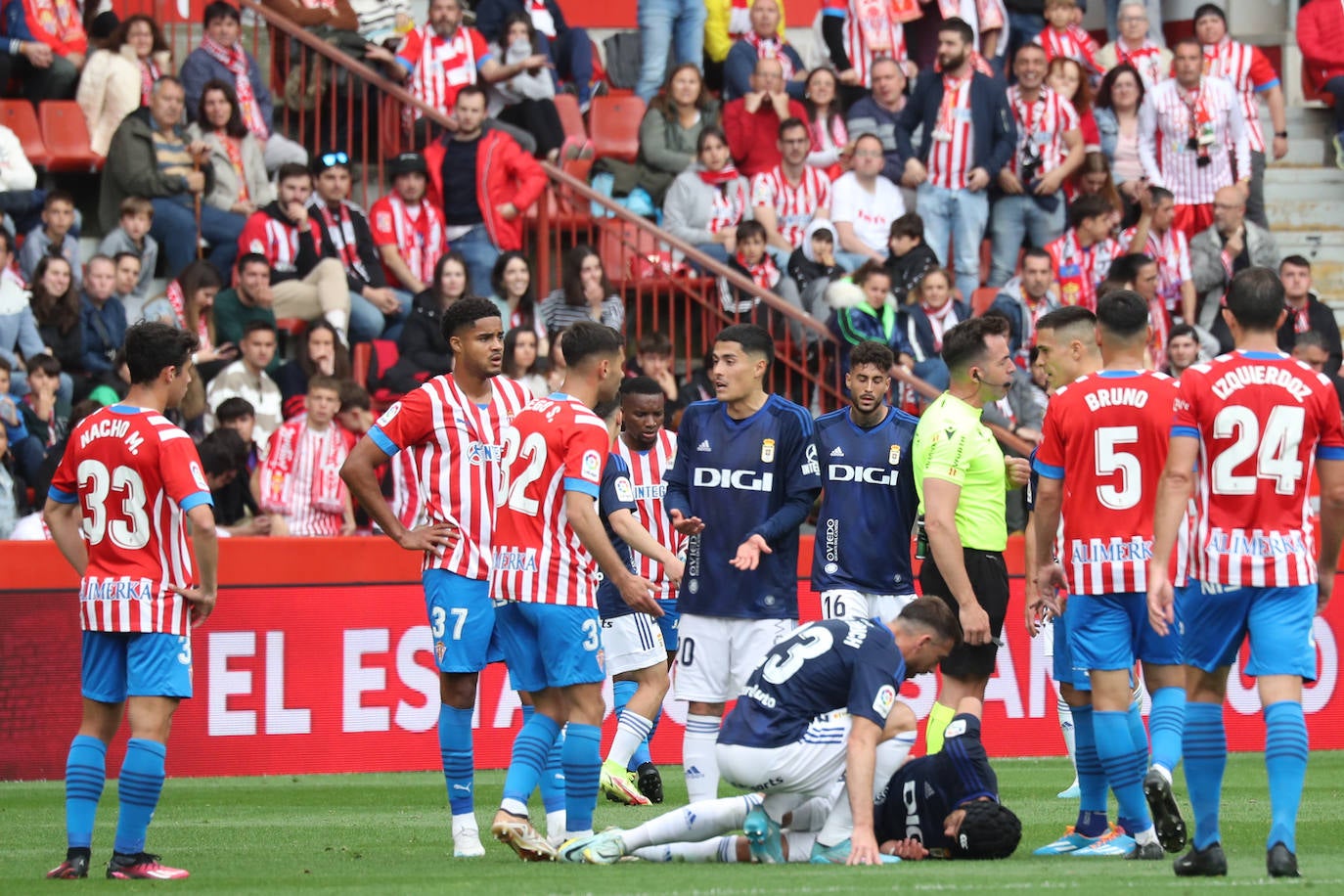 Las mejores jugadas del Sporting - Oviedo