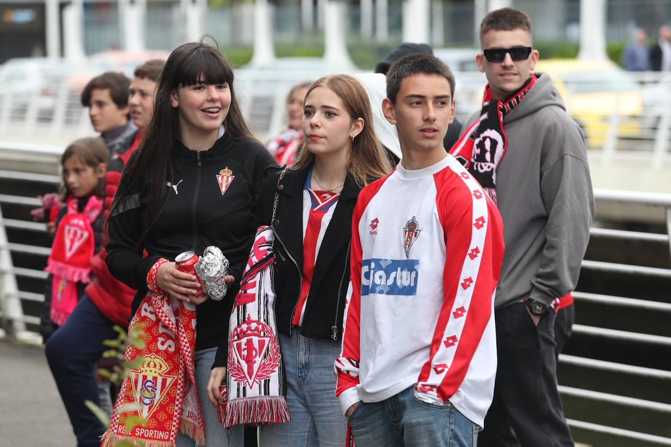 Todas las imágenes del ambiente previo al partido