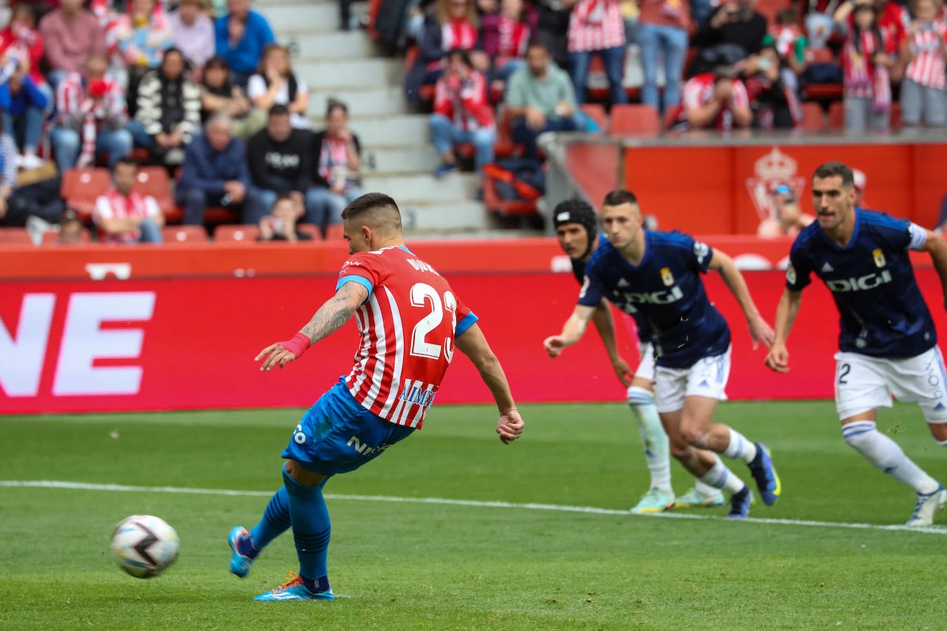 Las mejores jugadas del Sporting - Oviedo