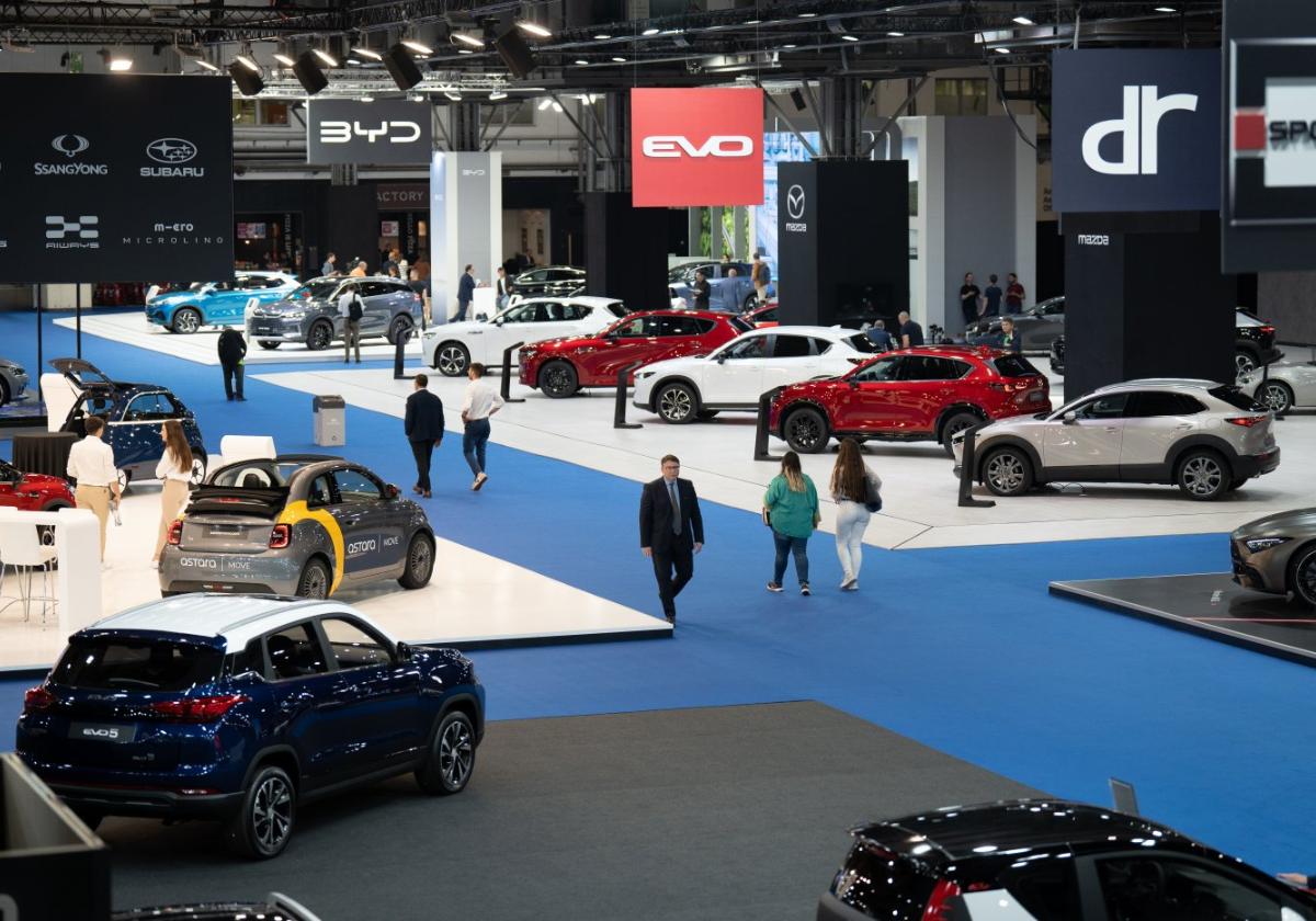 Salón del automóvil de Barcelona, donde BYD también está presente.