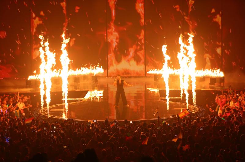 La final de la 67 edición de Eurovisión, en imágenes