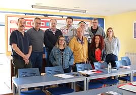 Los cabeza de lista de Cambia Avilés se reunieron con la ejecutiva comarcal de CC OO.