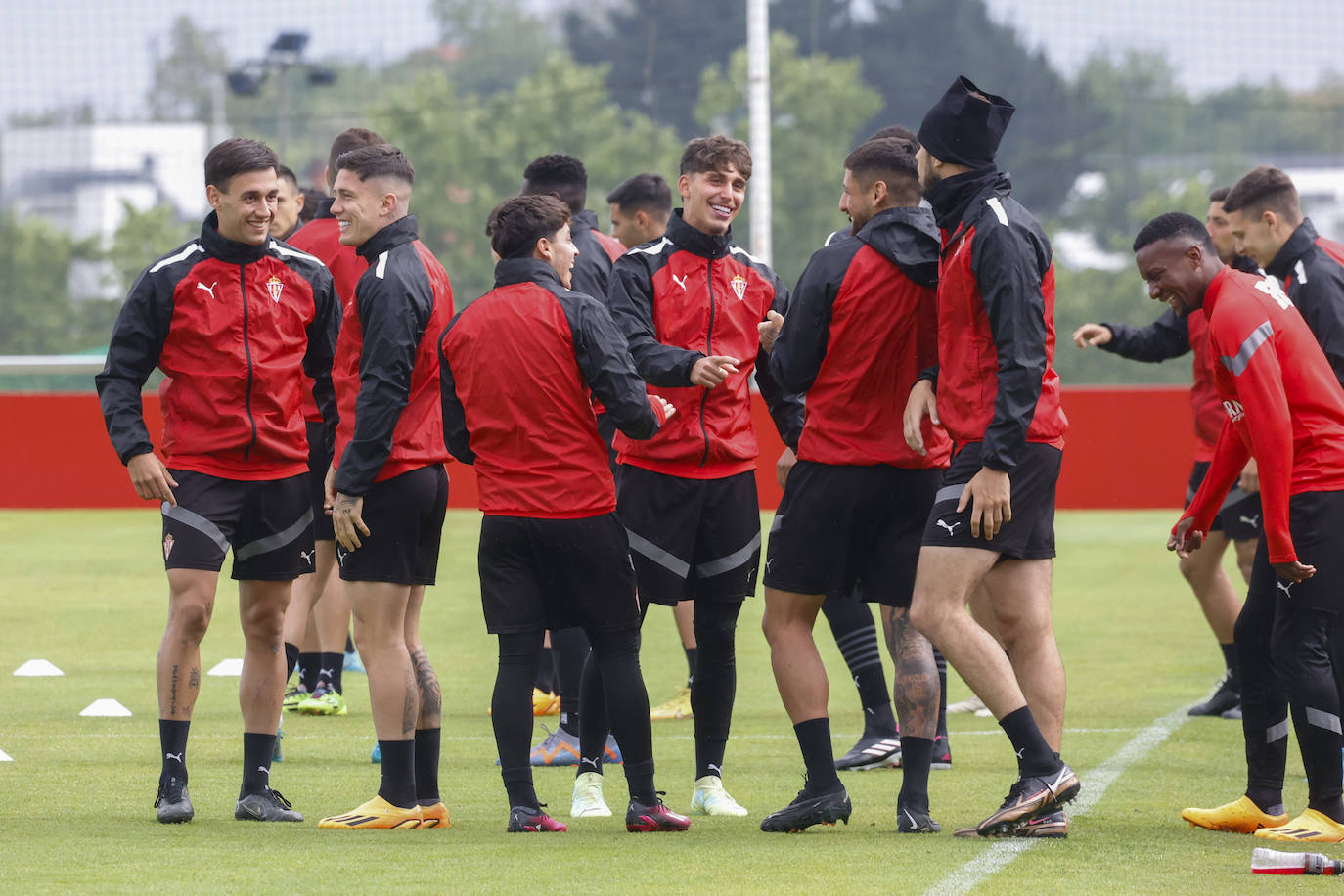 Entrenamiento del Sporting (19/05/2023)