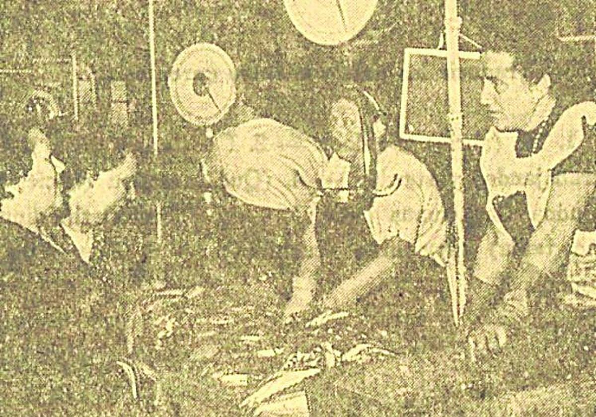 Vendedoras en el mercado.