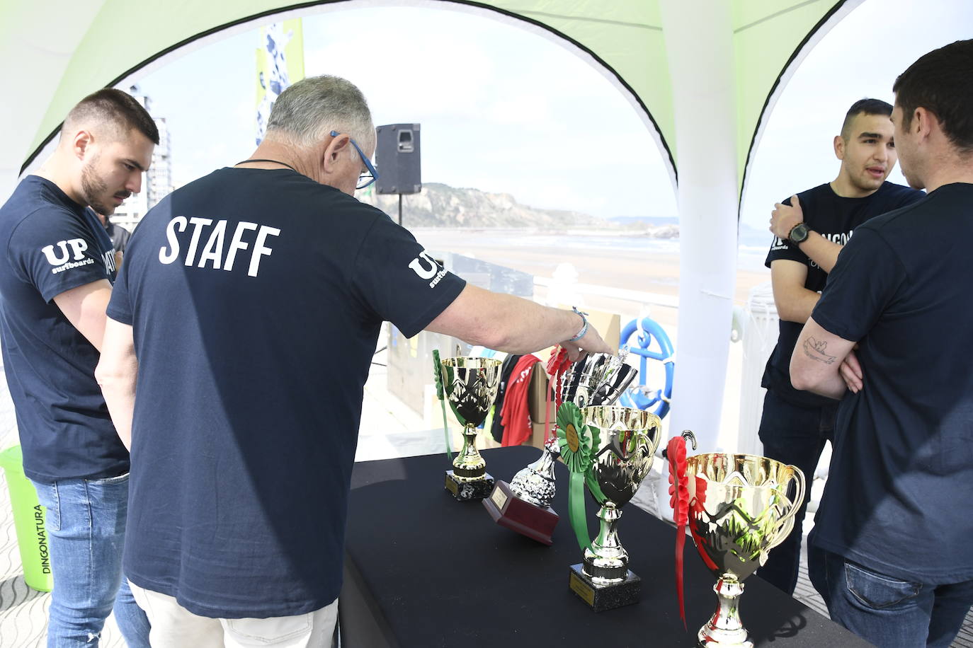 Así ha sido el campeonato europeo de surf para perros en Salinas