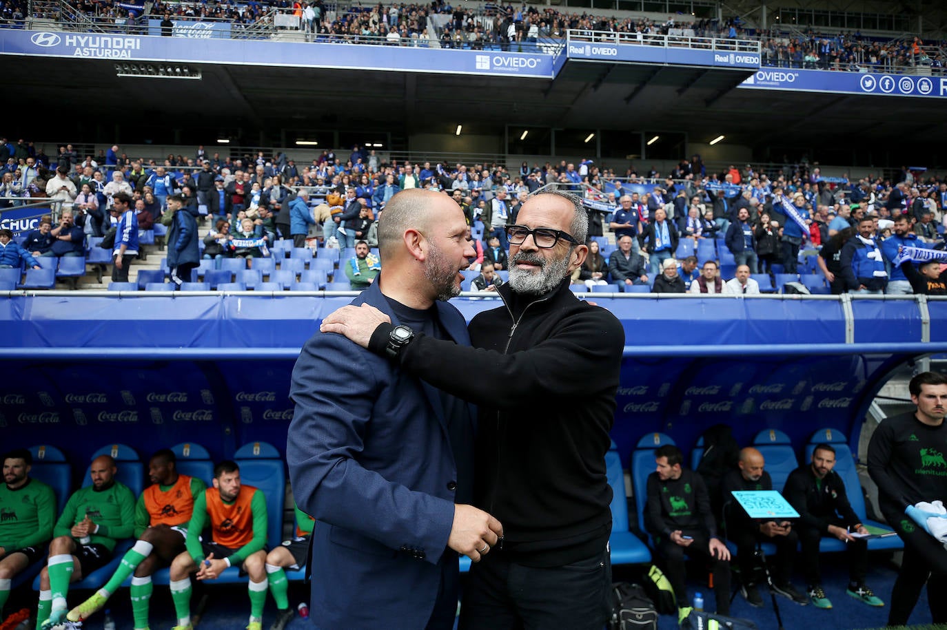 Las mejores imágenes del Oviedo 1 - 0 Racing