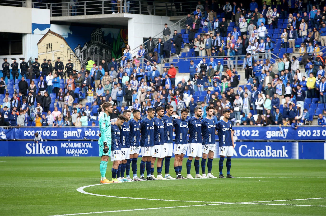 Las mejores imágenes del Oviedo 1 - 0 Racing
