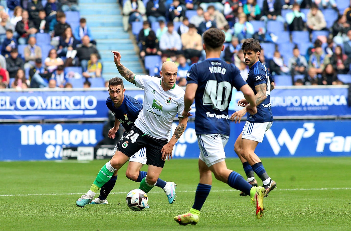 Las mejores imágenes del Oviedo 1 - 0 Racing