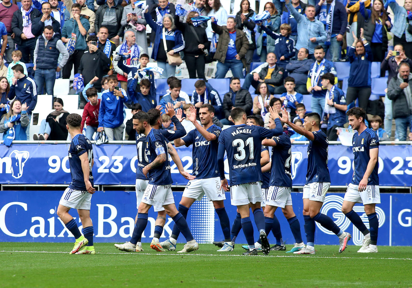 Las mejores imágenes del Oviedo 1 - 0 Racing