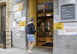 Centro de salud mental de El Coto, en Gijón.