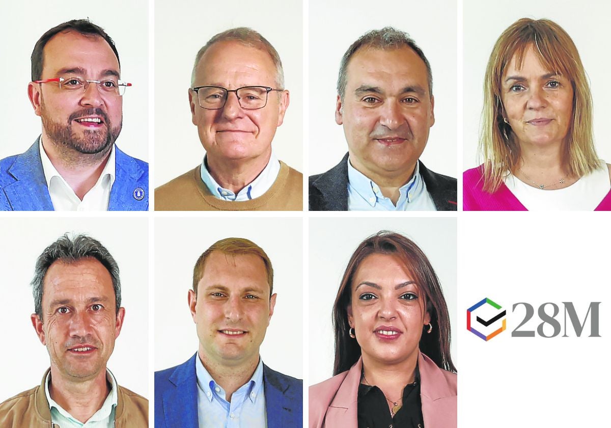 Los candidatos al Principado intensifican su agenda y llaman a la movilización en la recta final de la campaña