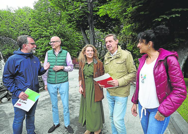 El PSOE aboga por ampliar las zonas verdes