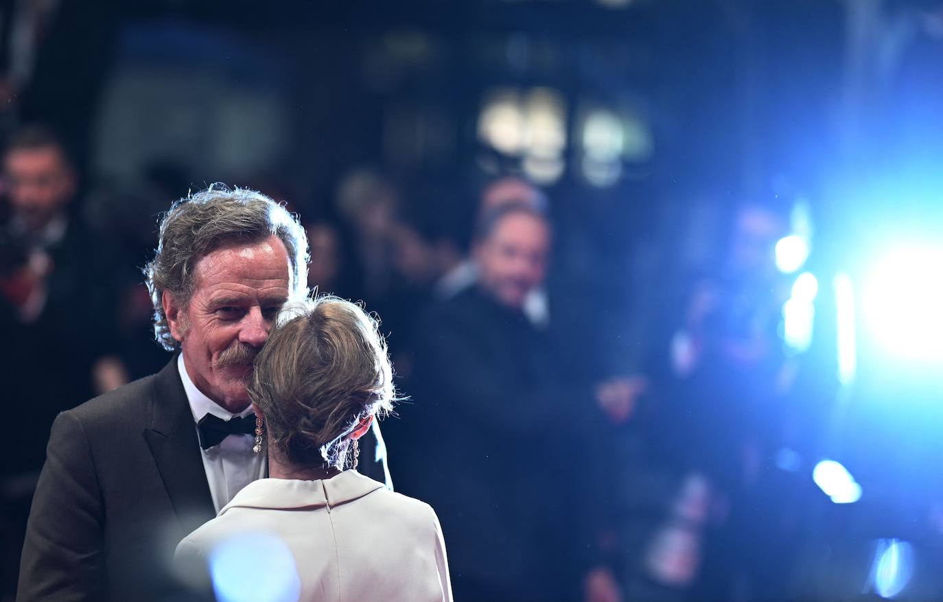 Bryan Cranston y su pareja, la actriz Robin Dearden.