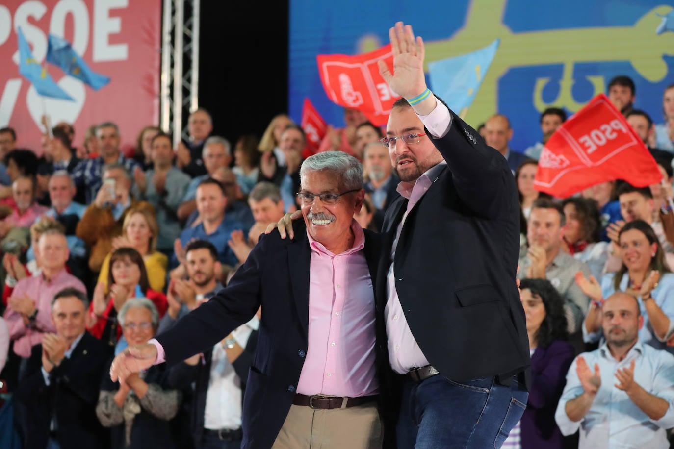 Pedro Sánchez, en Gijón