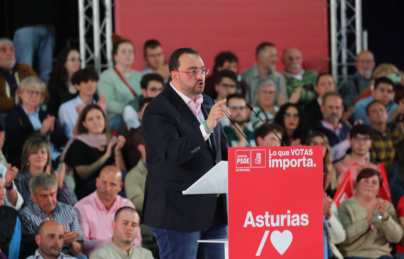 Pedro Sánchez, en Gijón